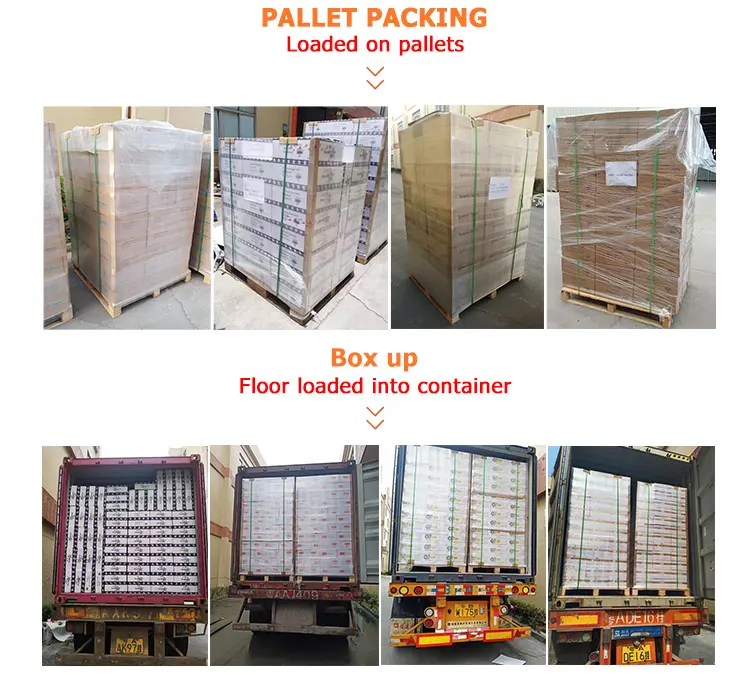 Pallet packing and container loading from Thailand